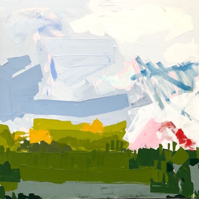 Raffle Painting - A New Day Original 36 x 36 Acrylic on Canvas By Adele Yonchak Retail Value $2180